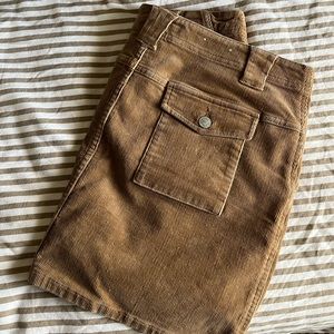 polo ralph lauren corduroy miniskirt